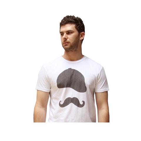 Mr. Wheelmen Cut N Sew Tee- Chaplin White