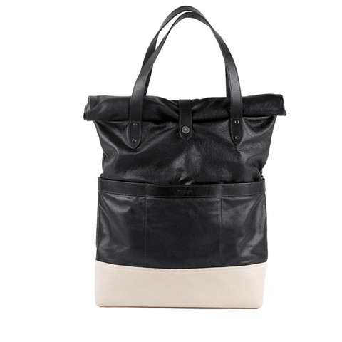 Leather York “Roll Top” Utility Bag
